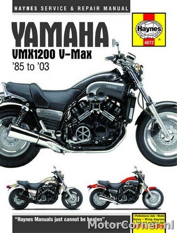 Workshop manual Haynes Yamaha V-Max, VMX1200 1985 to 2003