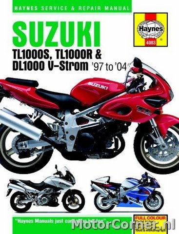 Workshop manual Haynes TL1000S / TL1000R / DL1000 V 1997 to 2004