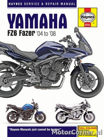 Workshop manual Haynes Yamaha FZ-6S Fazer & FZ-6N