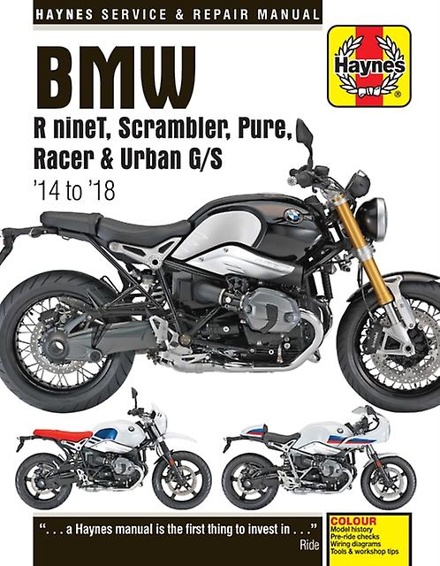 Workshop manual Haynes BMW R nine T, Scarmbler, Pure, Racer and Urban G / S (14 - 18) (6402)