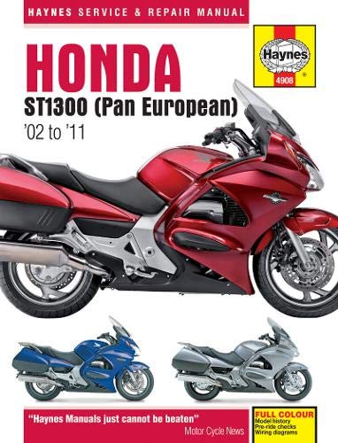 Workshop Manual Haynes Honda ST1300 Pan European 2002 to 2011 (4908)