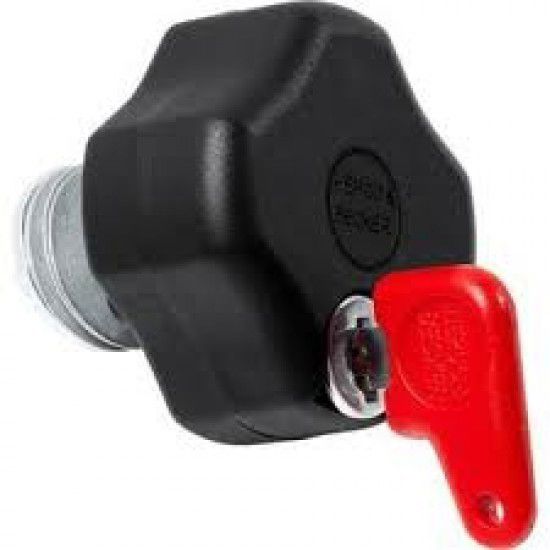 Hepco & Becker Lockable Lock-it lock INCLUDING cylinder/key number 134