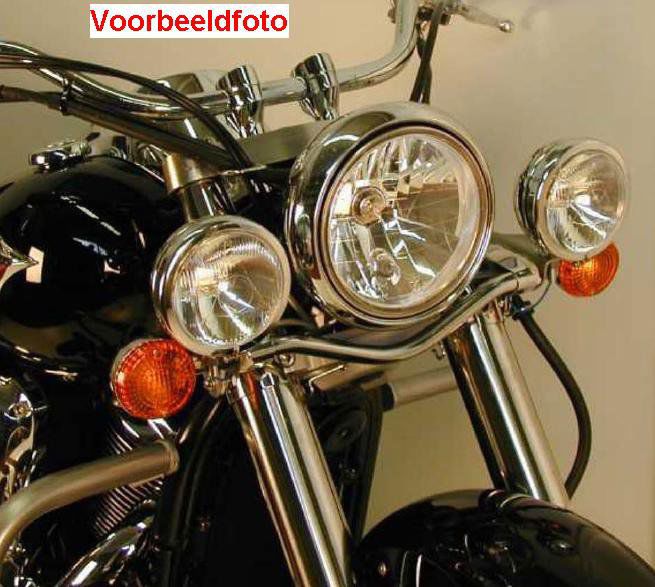 Hepco & Becker Custom Twinlight Set chroom voor Honda VT125