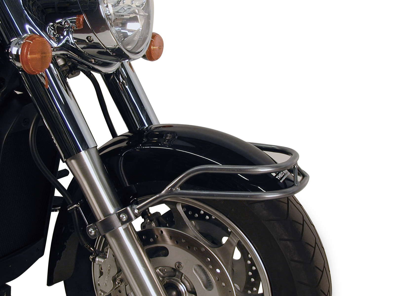 Hepco & Becker Mudguard protection chrome for Kawasaki VN2000