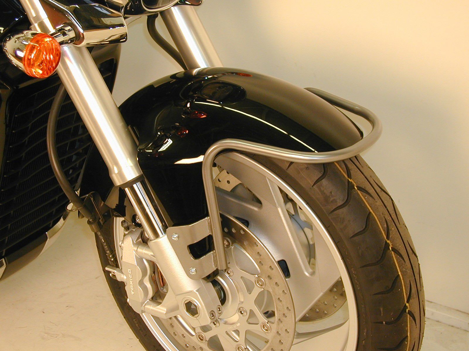 Hepco & Becker Mudguard protection chrome for Suzuki M1800R Intruder from 2006