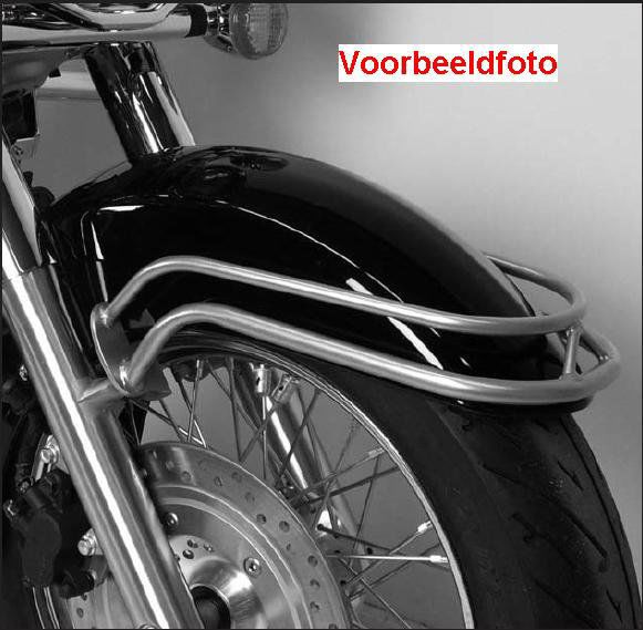 Hepco & Becker Mudguard protection chrome for Suzuki C1500 and VL1500LC INTRUDER
