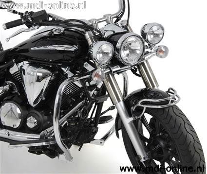 Hepco & Becker Mudguard protection chrome for Yamaha XVS950 Midnight Star from 2009