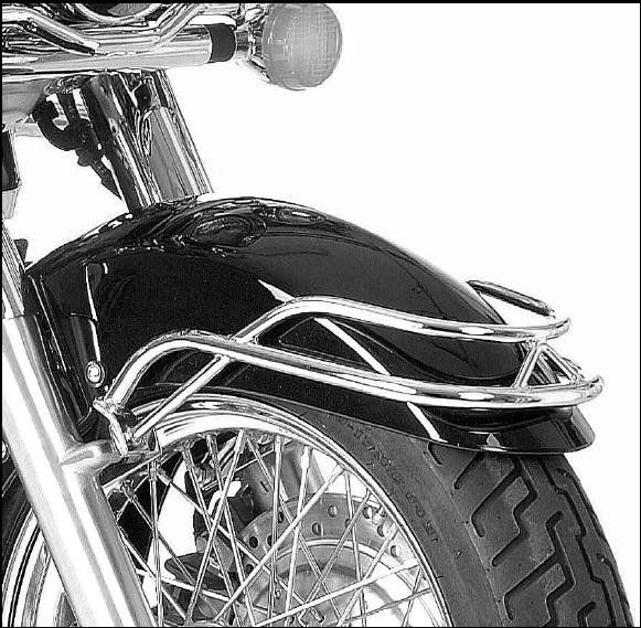 Hepco & Becker Mudguard protection chrome for Honda VT750C Shadow from 2008