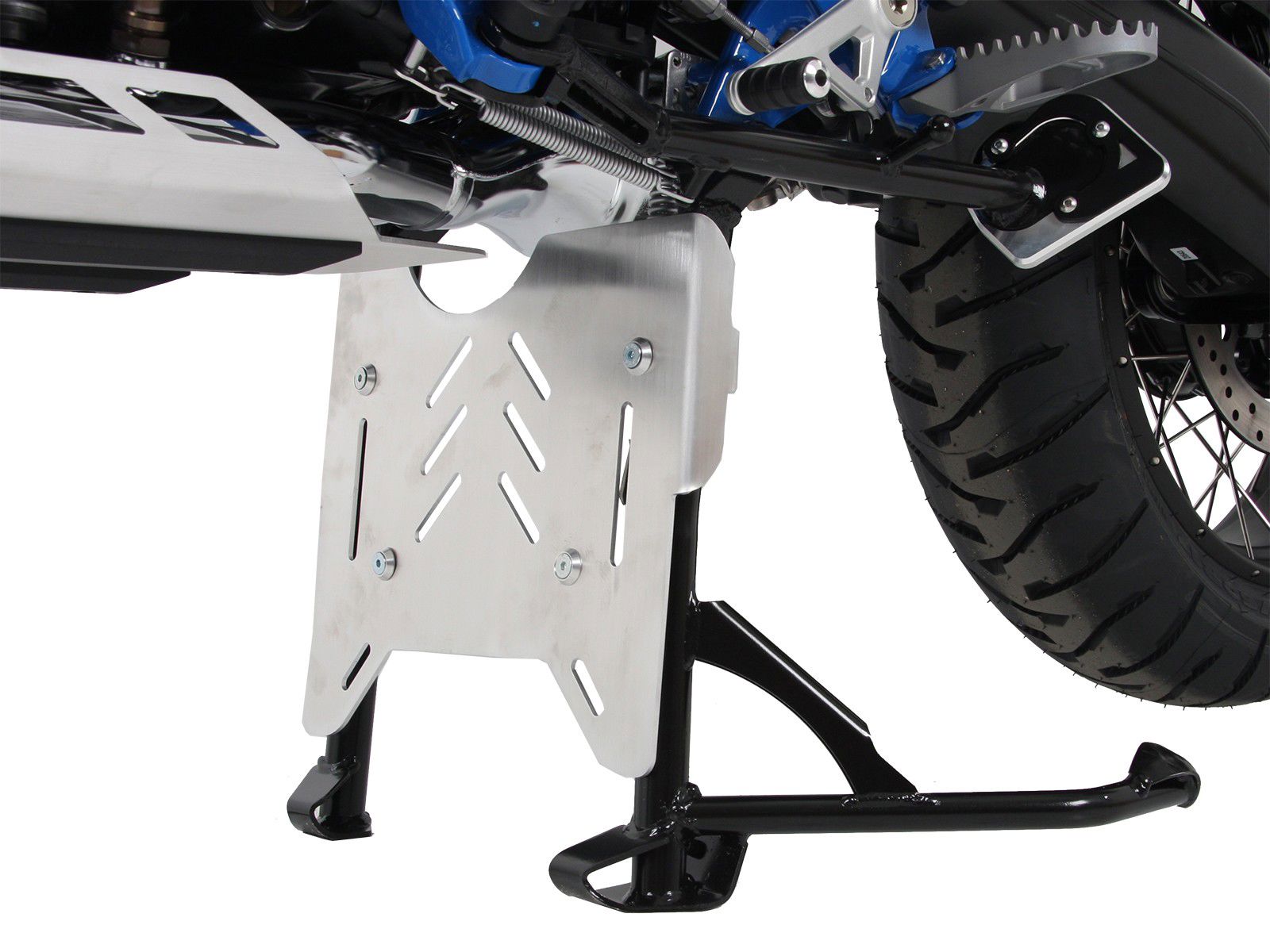 Hepco&Becker Center stand protection plate aluminum