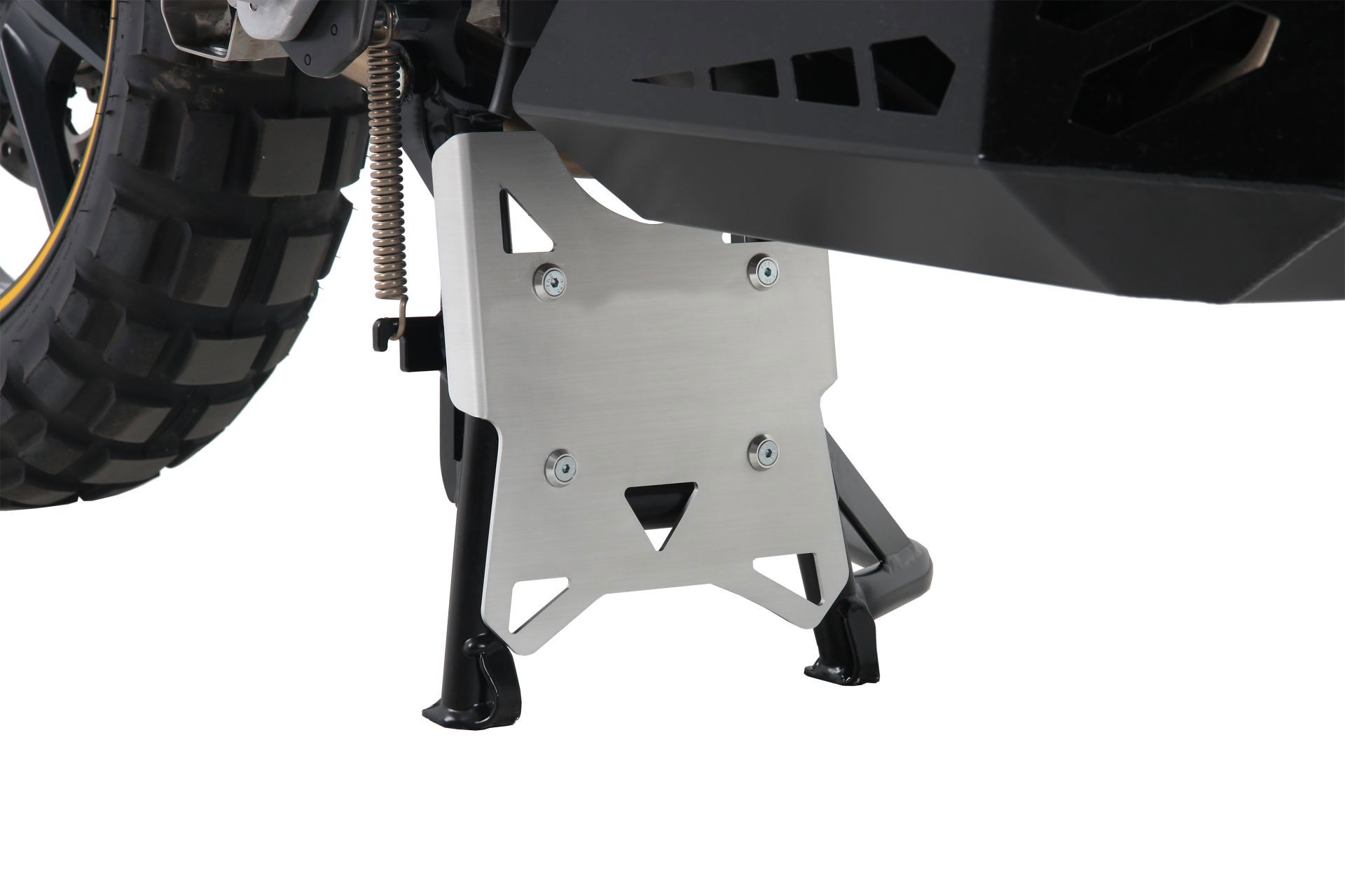 Hepco&Becker Center stand protection plate aluminum for Triumph Tiger 1200 from 2016