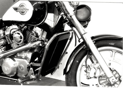 Hepco&Becker Crash bar chrome for Honda VT1100C from 1988 to 1994