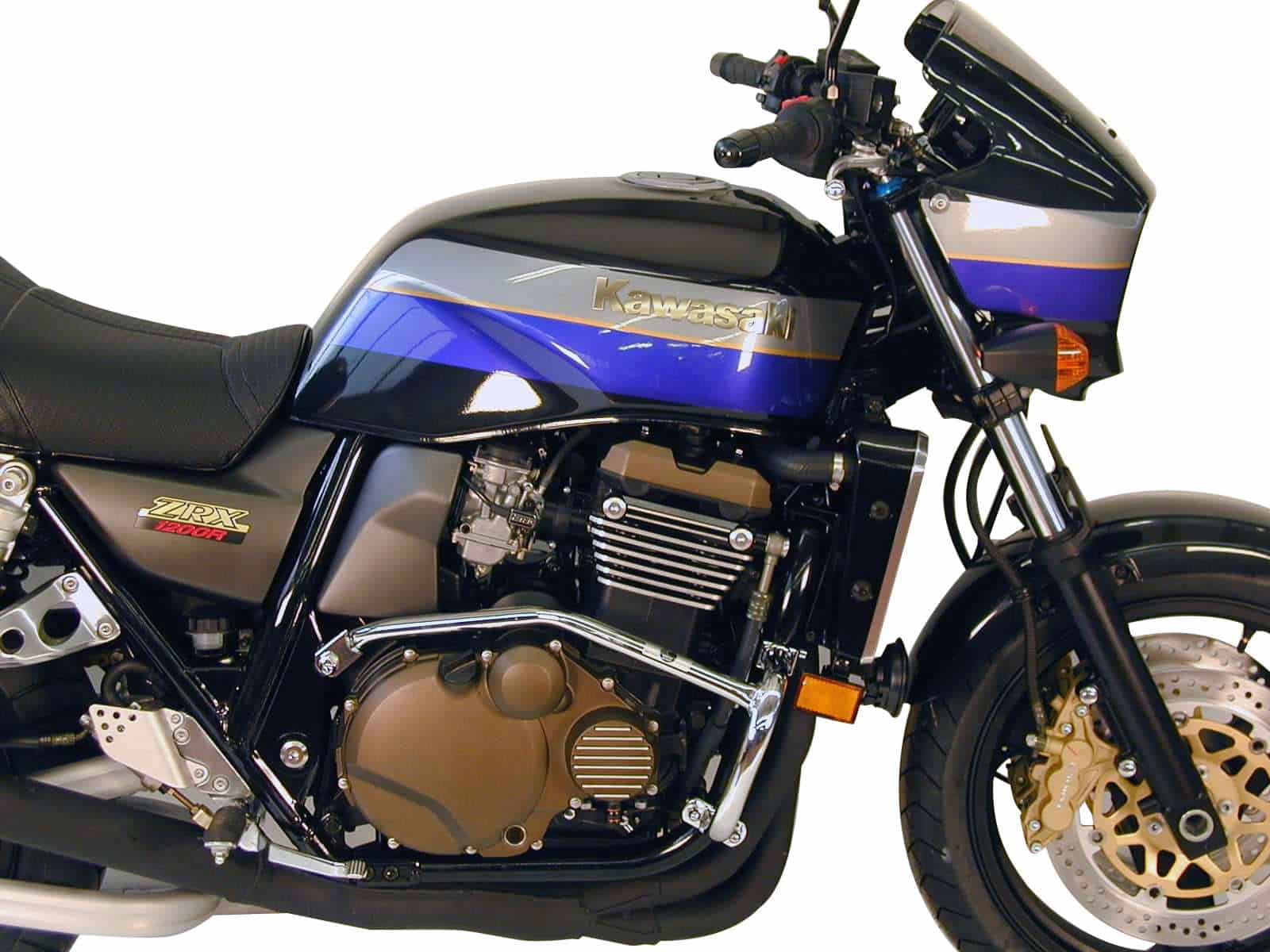 Hepco&Becker Crash bar chrome for Kawasaki ZRX1200/ R /S from 2001 to 2007