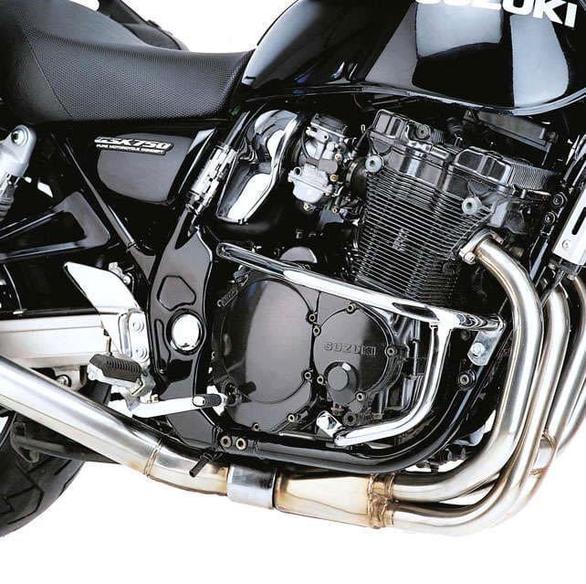 Hepco&Becker Crash bar chrome for Suzuki GSX750 from 1998 to 2003