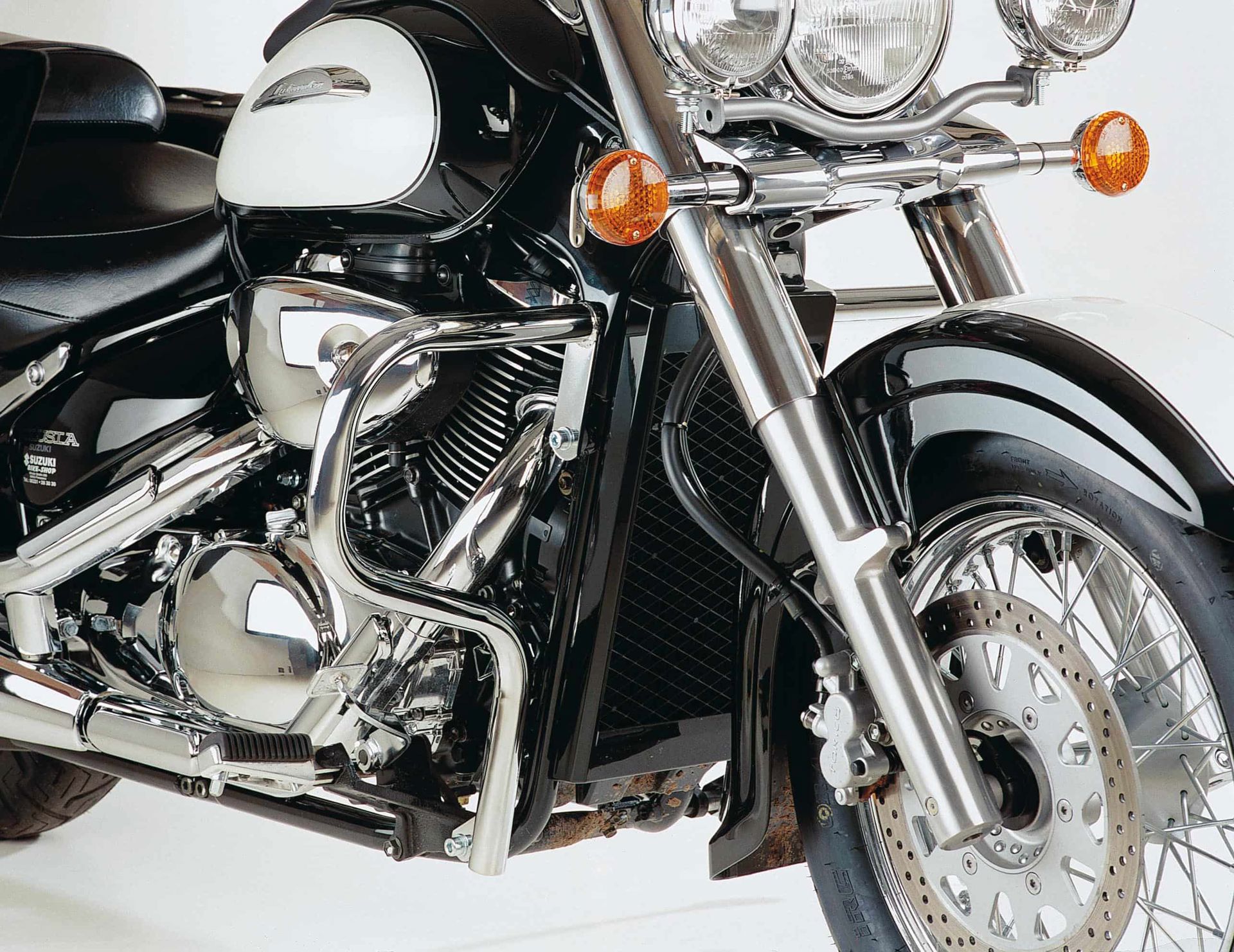 Hepco&Becker Crash bar chrome for Suzuki VL800 INTRUDER from 2001 to 2005