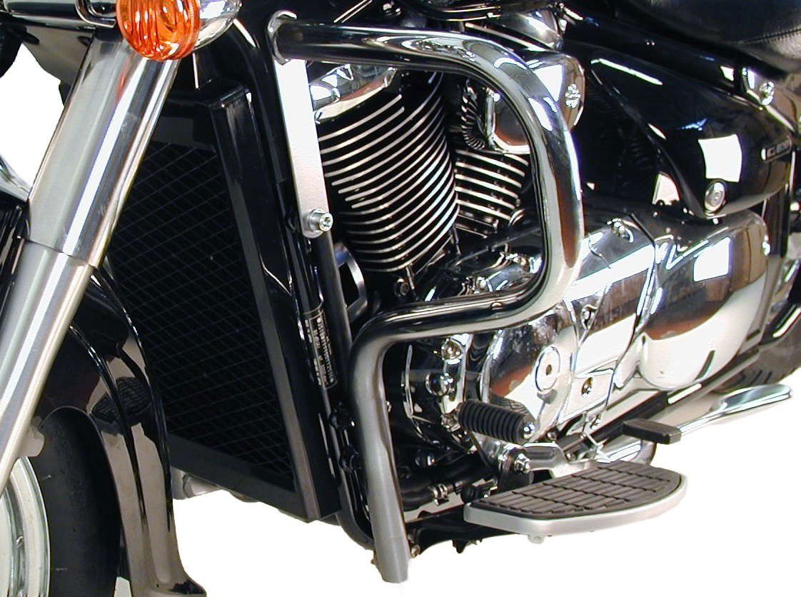 Hepco&Becker Crash bar chrome for Suzuki C800 Intruder from 2009 to 2017