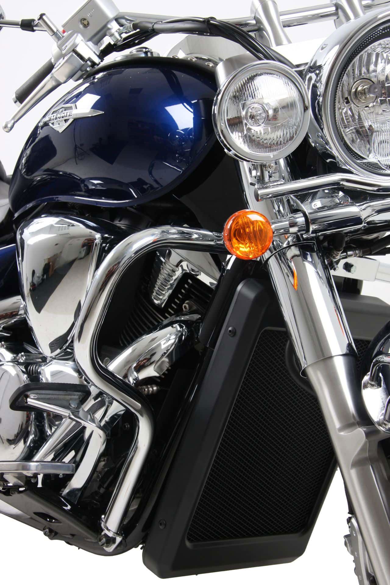 Hepco&Becker Crash bar chrome for Suzuki C1800 Intruder from 2008