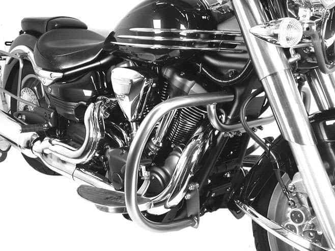 Hepco&Becker Crash bar chrome for Yamaha XV1900 Midnight Star from 2006 to 2016