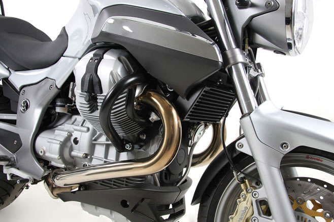 Hepco&Becker Crash bar black for Moto Guzzi BREVA V1100 from 2004 to 2007