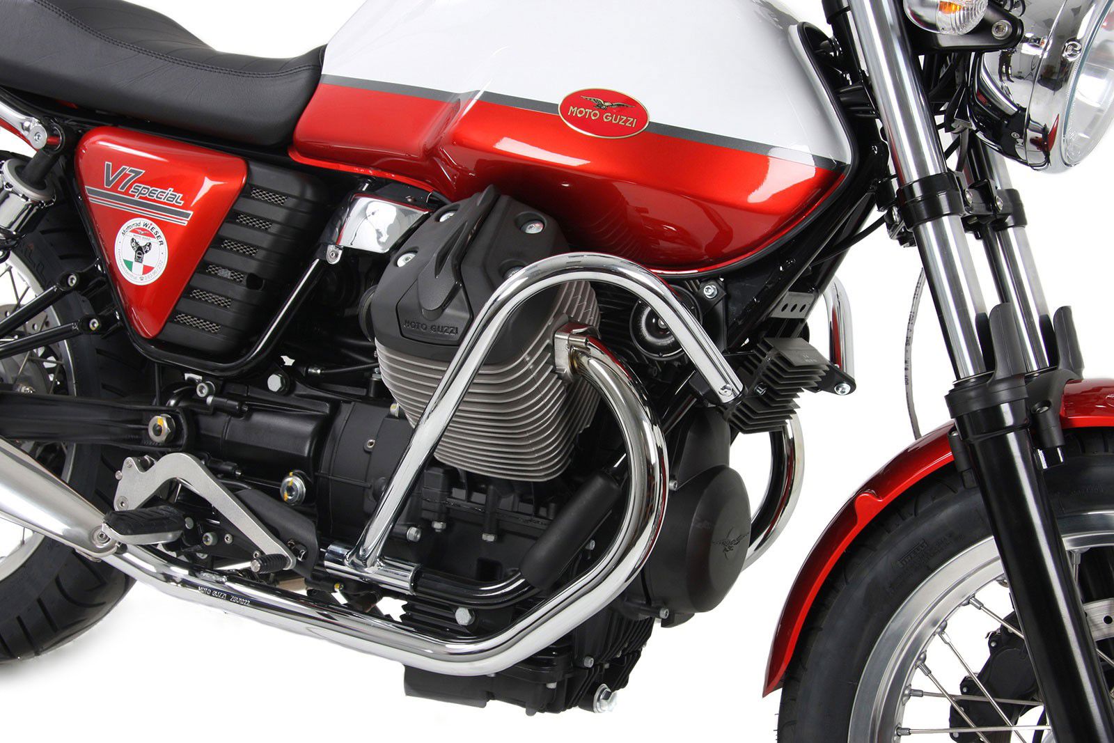 Hepco&Becker Crash bar chrome for Moto Guzzi V7 classic / V7 Cafe Classic / V7 Special from 2008 to 2014