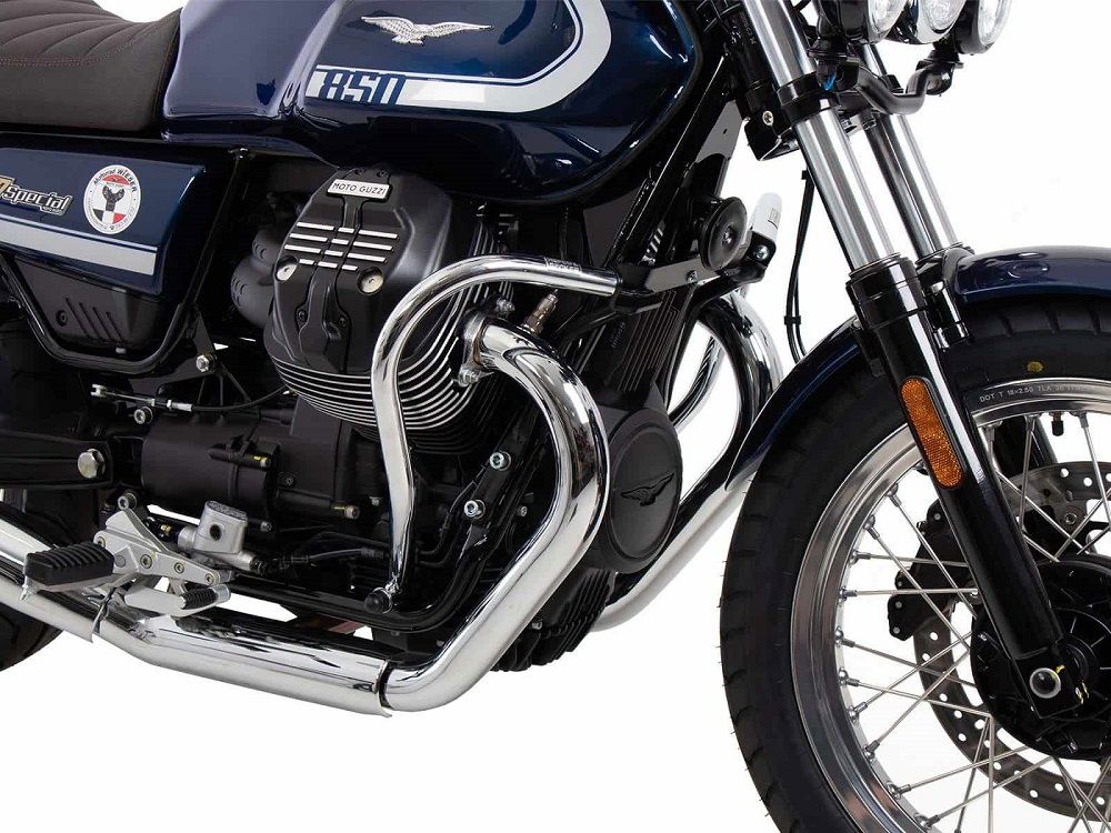 Hepco&Becker Crash bar chrome for Moto Guzzi V9 Roamer from 2016