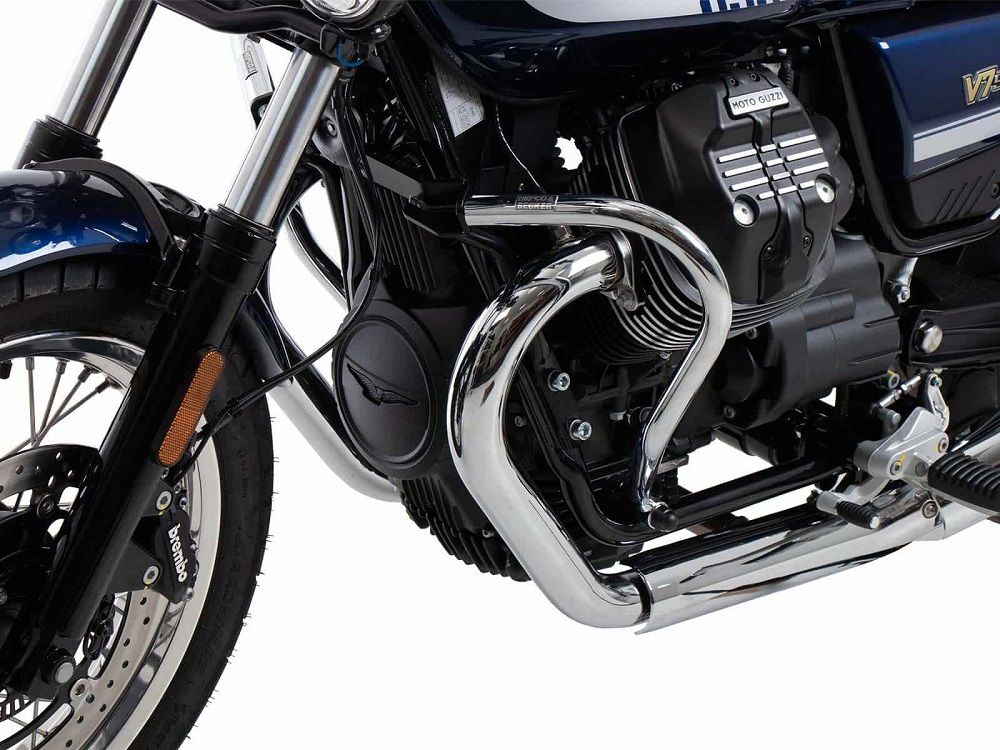 Hepco&Becker Crash bar chrome for Moto Guzzi V9 Bobber from 2016