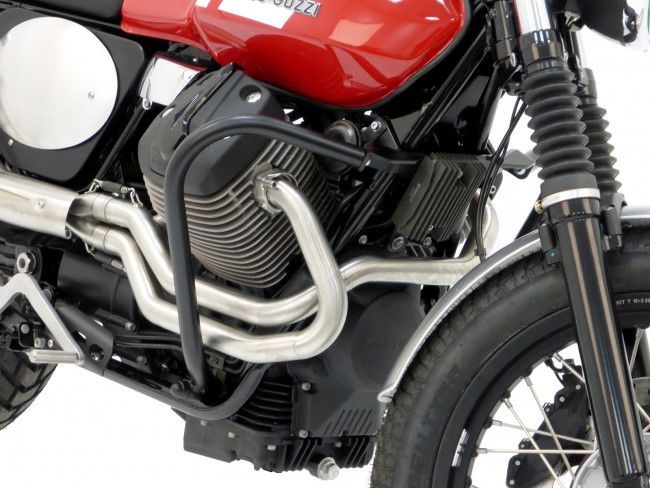Hepco&Becker Crash bar black for Moto Guzzi V7 II Scrambler/Stornello from 2016