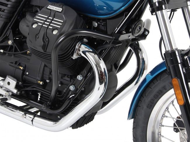 Hepco&Becker Crash bar black for Moto Guzzi V7 III Carbon/ Milano/ Rough from 2018 to 2020