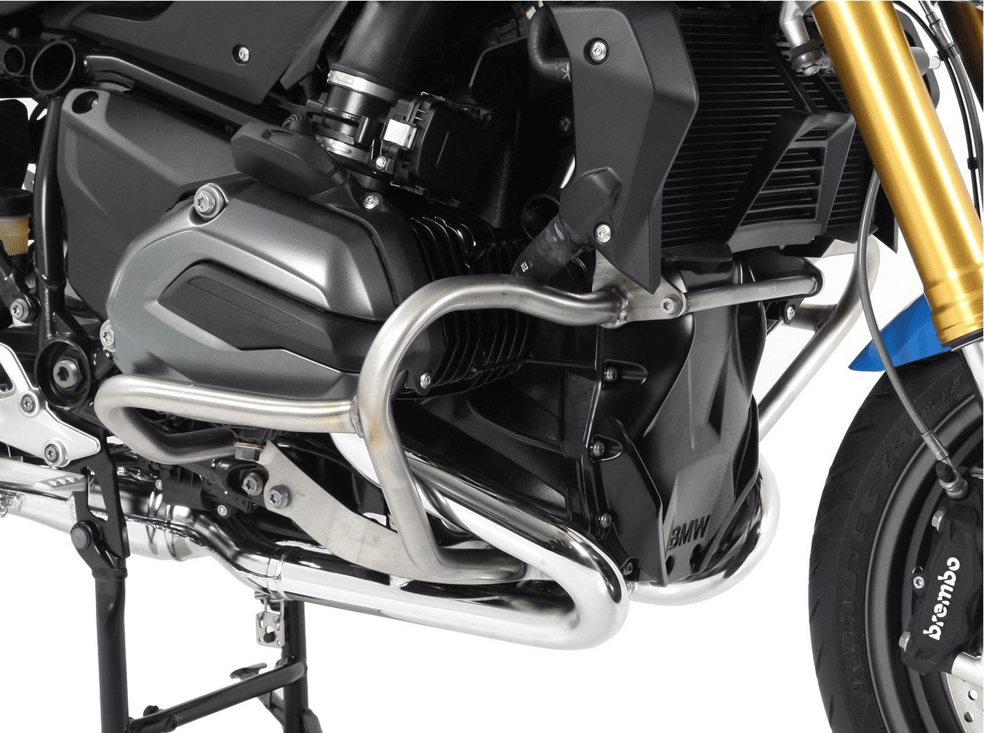 Hepco&Becker Crash bar silver BMW R1200R from 2015 to 2018