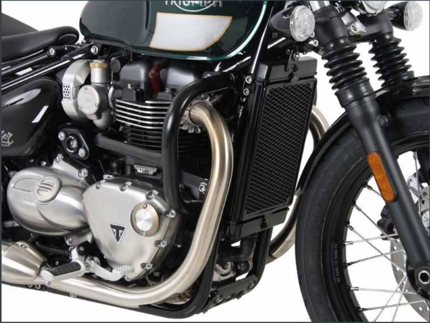 Hepco&Becker Crash bar chrome for Triumph Bonneville Bobber from 2017