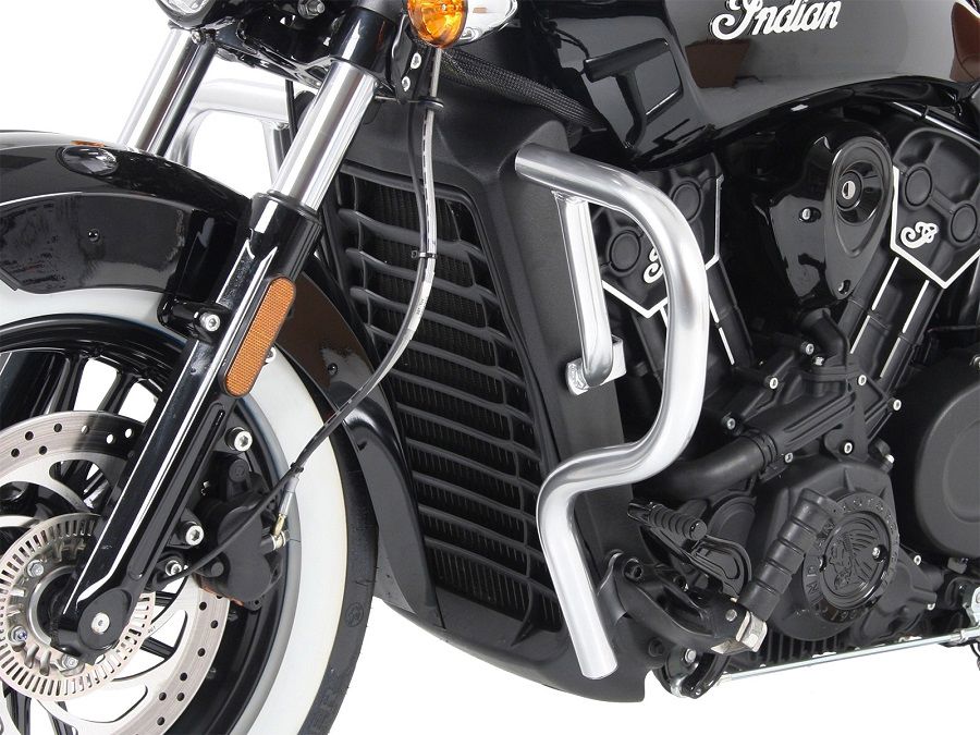Hepco&Becker Crash bar chrome for Indian Scout Bobber from 2017
