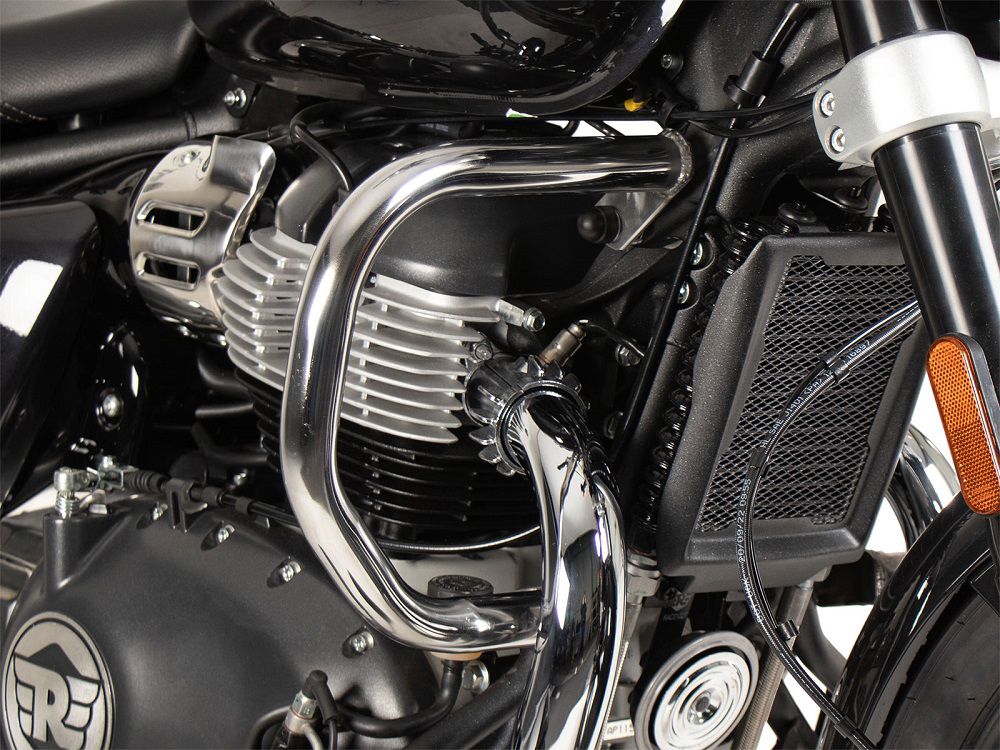 Hepco&Becker Crash bar chrome for Royal Enfield Super Meteor 650 from 2023