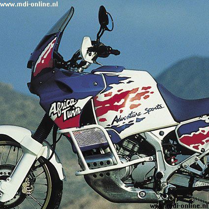 Hepco&Becker Crash bar white for Honda XRV750 from 1993 to 2003