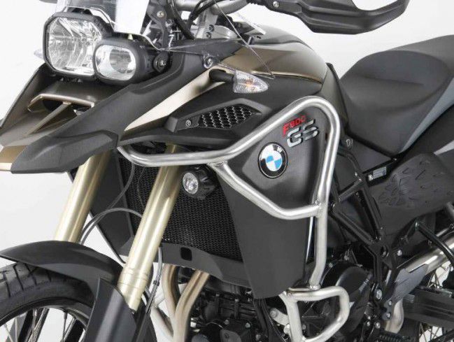 Hepco&Becker Crash bar stainless steel (tank) for BMW F800GS Adventure from 2013 to 2018 (mounting on BMW bracket)