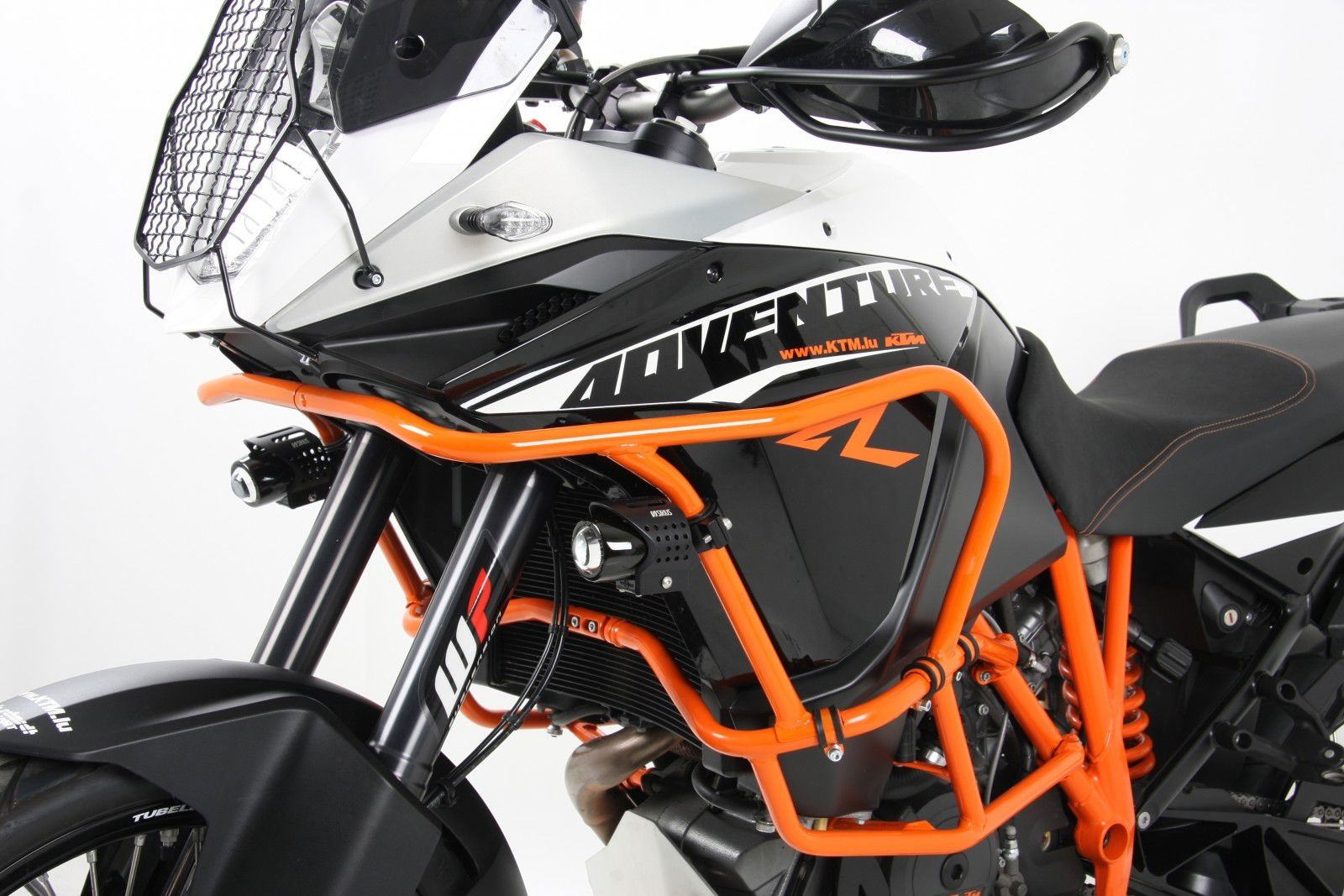 Hepco&Becker Crash bar orange top (tank guard) for KTM 1190 Adventure R from 2013