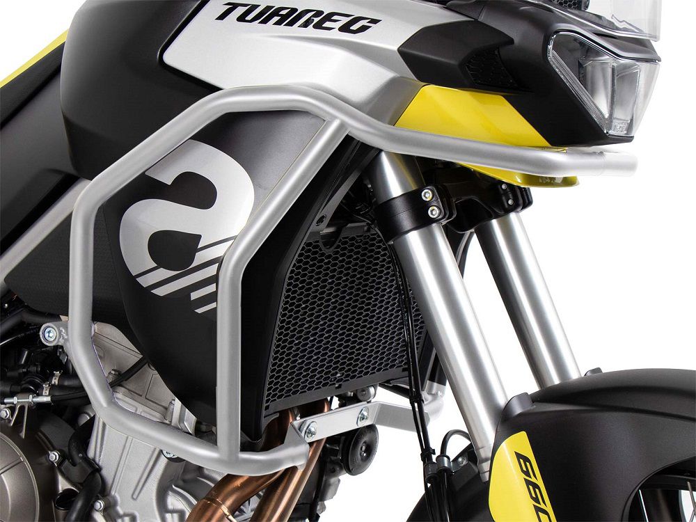 Hepco&Becker Tank crash bar silver for Aprilia Tuareg 660 from 2022