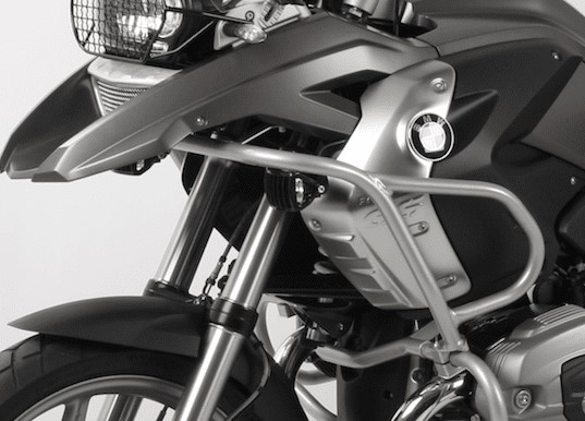 Hepco&Becker Crash bar silver top (tank guard) for BMW R1200GS from 2008 to 2012