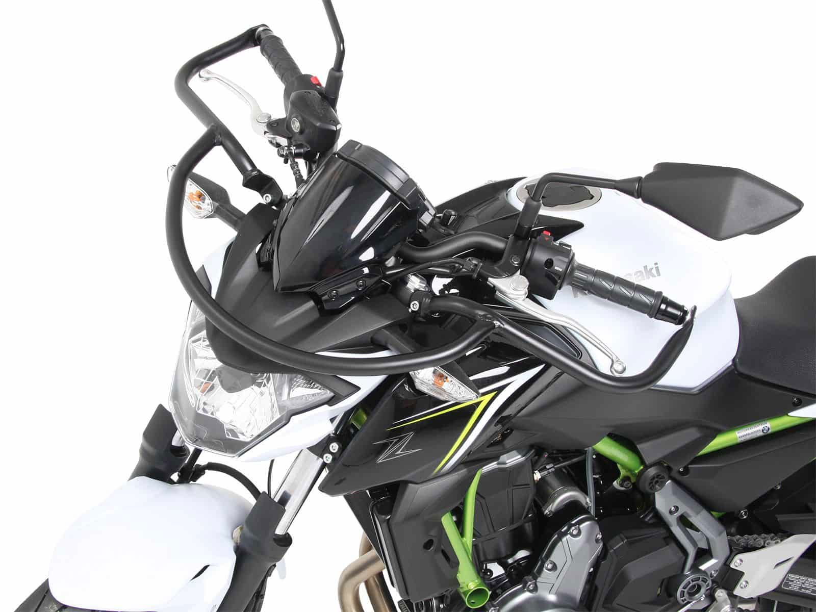 Hepco&Becker Front Crash Bar Black for Kawasaki Z650 from 2017 to 2019