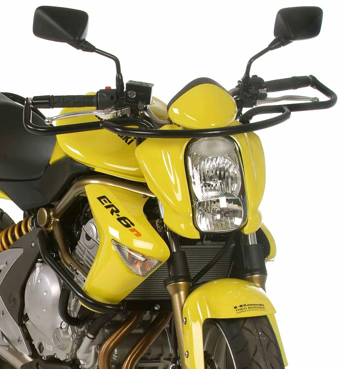 Hepco&Becker Front Crash Bar Black for Kawasaki ER to 206N from 2006 to 2008