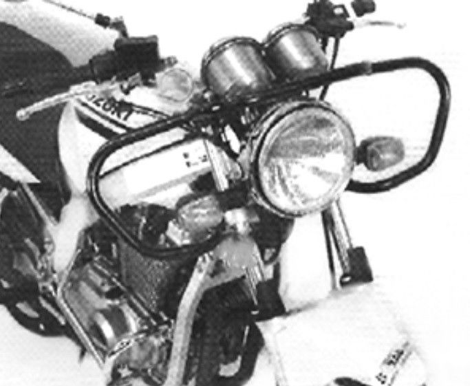 Hepco&Becker Front Crash Bar Black for Suzuki GS500E from 2001 to 2008