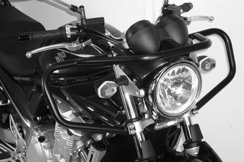 Hepco&Becker Front Crash Bar Black for Suzuki GSF650N from 2007 to 2010