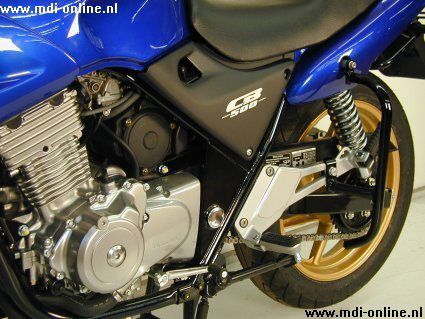 Hepco&Becker Rear Crash Bar Black for Honda CB500/S from 1993 to 1997