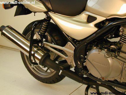 Hepco&Becker Rear Crash Bar Black for Kawasaki ER up to 205 from 2001 to 2006