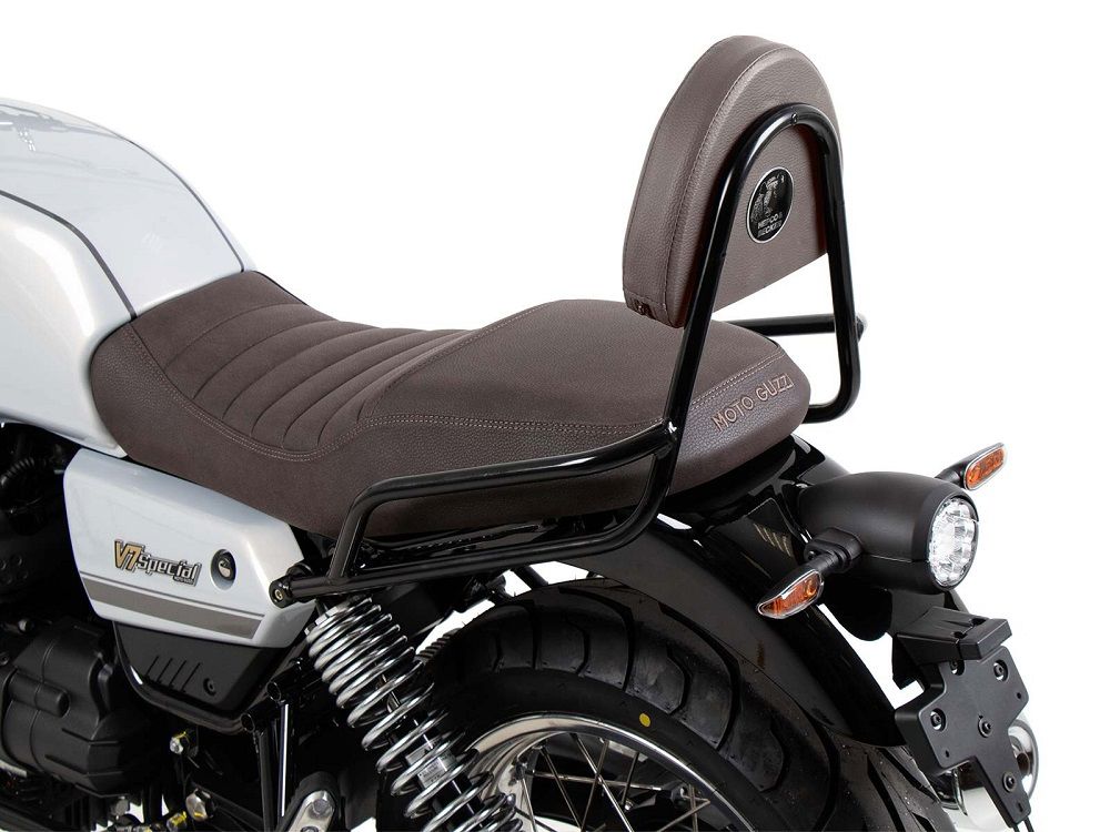 Hepco&Becker Sissybar without rack black front/brown Moto Guzzi V7 Special / Stone / Stone Centenario from 2021