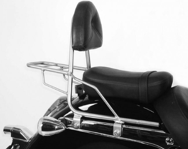 Hepco&Becker Sissybar without rack chrome for Honda VT750C Shadow from 2008