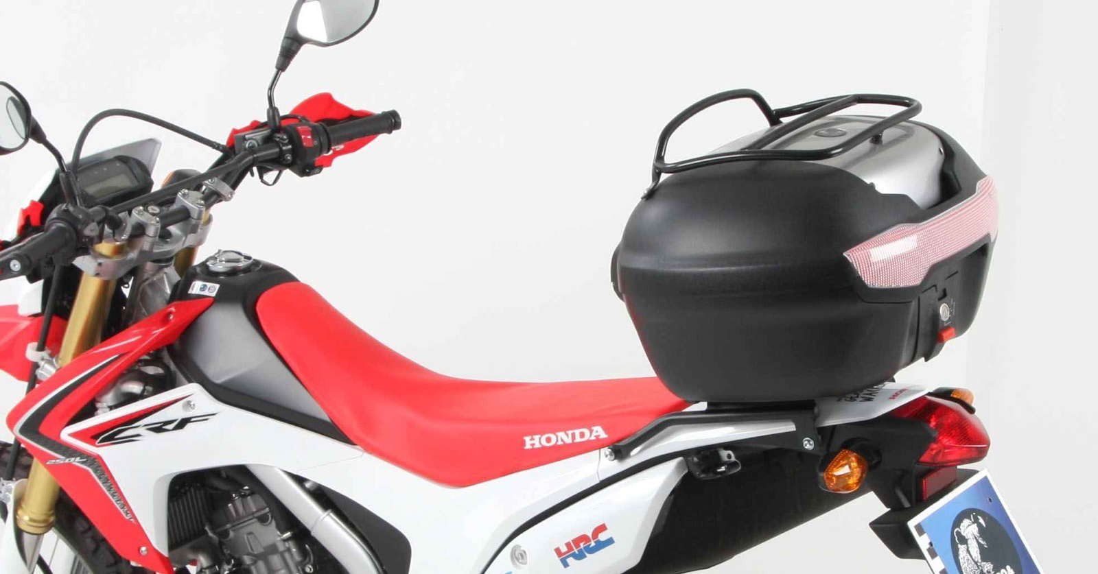 Hepco&Becker Top carrier Minirack black for Honda CRF250L from 2013 including TC40 journey