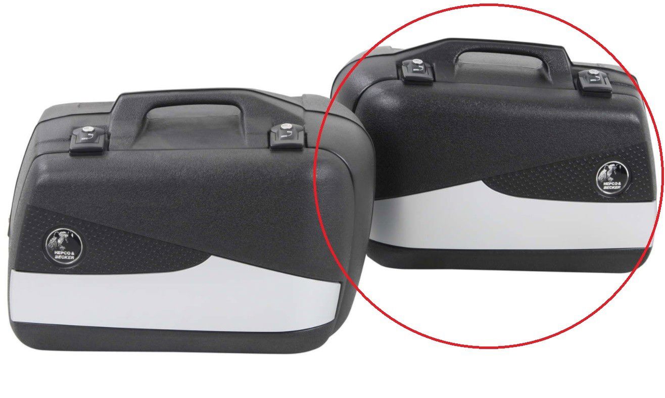 Hepco&Becker Junior Flash 40L silver loose left case