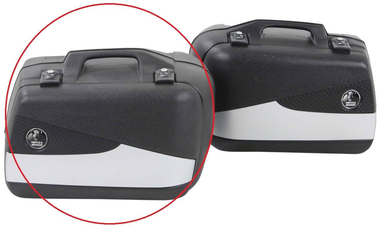Hepco&Becker Junior Flash 40L silver loose right case