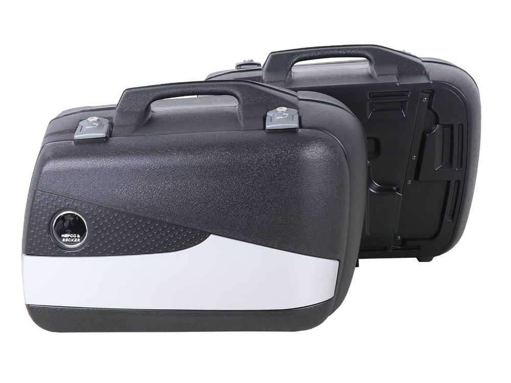 Hepco&Becker Junior Flash suitcase set 37L silver