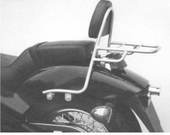 Hepco&Becker Sissybar with rack chrome for Honda VT600C from 1992