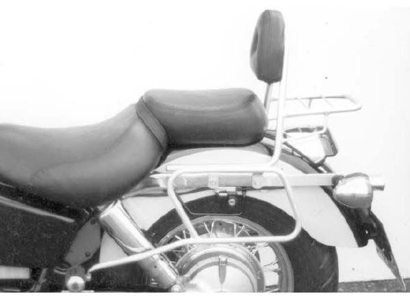 Hepco&Becker Sissybar with rack chrome for Honda VT1100C2